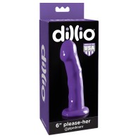 Dillio Purple 6 inches Dildo