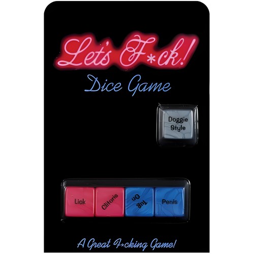 Let's F*ck Dice Game - Fun Couples Activity