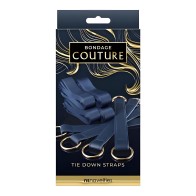 Correas de Sujeción Bondage Couture - Azul