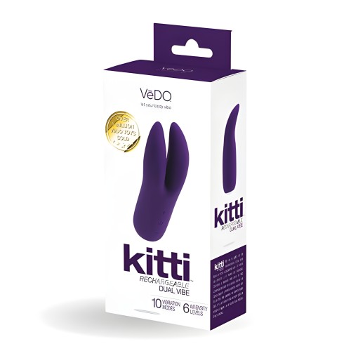 Vibrador Recargable Vedo Kitti - Placer Personalizable