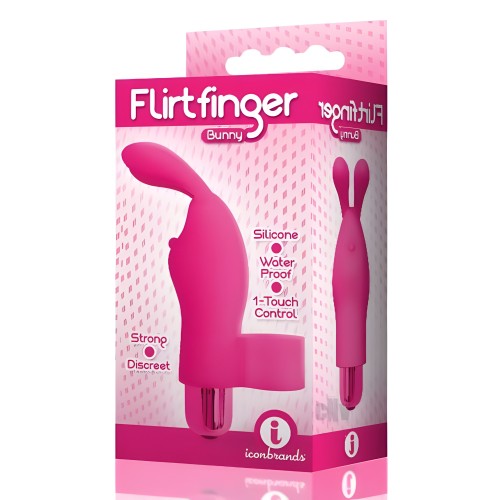 Vibrador de Dedo Flirt Finger Bunny