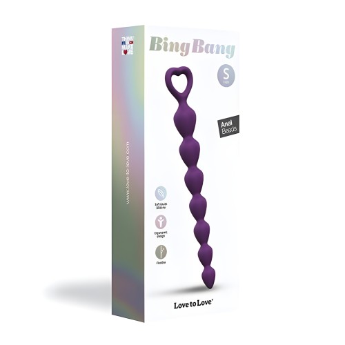 Love To Love Bing Bang Pequeño Violeta para Estimulación Anal