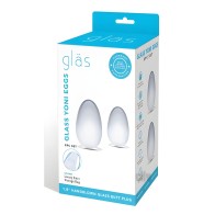 Juego de Huevos Yoni de Vidrio Glas