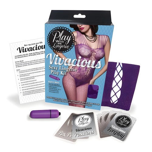 Play With Me Vivacious Lingerie Kit