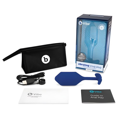 B-vibe Vibrating Snug Plug 3 - Powerful Vibration