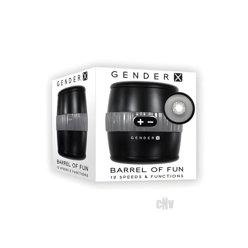 Gender X Barrel Of Fun Stroker Black