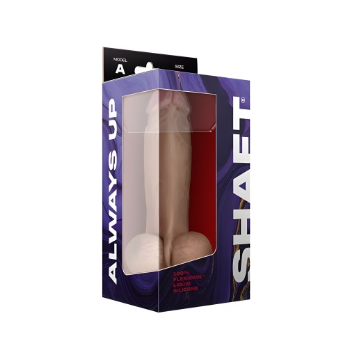 Shaft Model A Liquid Silicone Dong with Balls 8.5 in. Pine