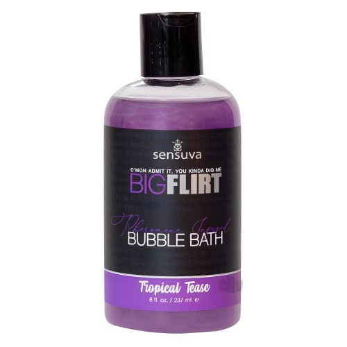 Big Flirt Tropical Tease Baño de Espuma 8 Oz.
