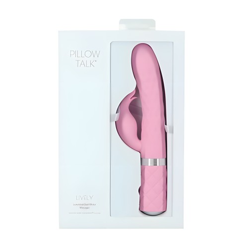 Pillow Talk Lively Dual Stimulator - Pink