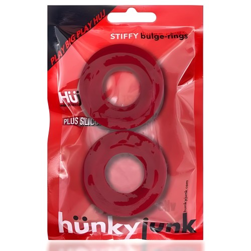 Oxballs Stiffy 2-pack Cockrings - Rendimiento Mejorado
