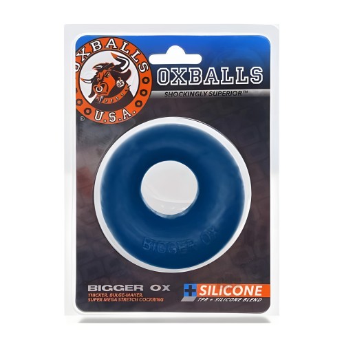 Oxballs Bigger Ox Thick Cockring Silicone Tpr Space Blue Ice