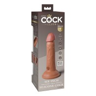Dildo Vibrante King Cock Elite - Placer Realista