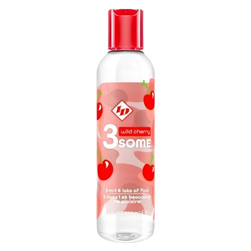 Lubricante a Base de Agua 3some Cereza Silvestre - Delicioso