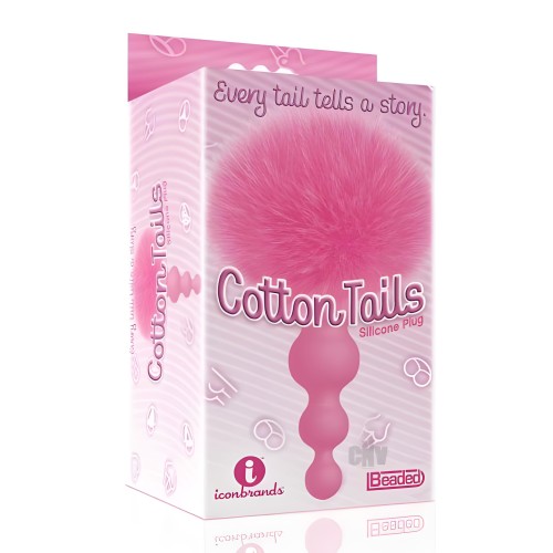 Cottontails Silicone Bunny Tail Butt Plug