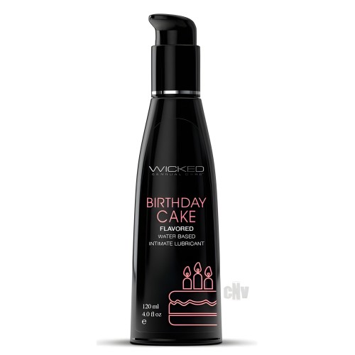 Wicked Aqua Birthday Cake 4 Oz. - Delicious Lubricant