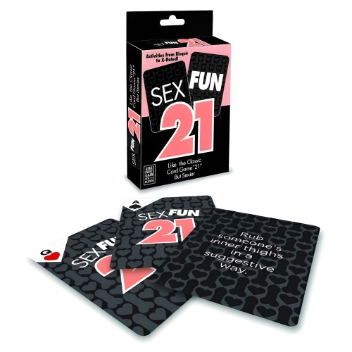 Sex Fun 21 Card Game - Playful Intimacy