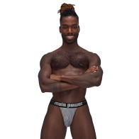 Men's Strappy Ring Jock Gray L/XL