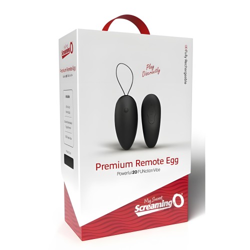 Screaming O Premium Remote Egg - Ultimate Pleasure