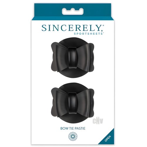 Sincerely Bow Tie Pasties - Elegant Coverage