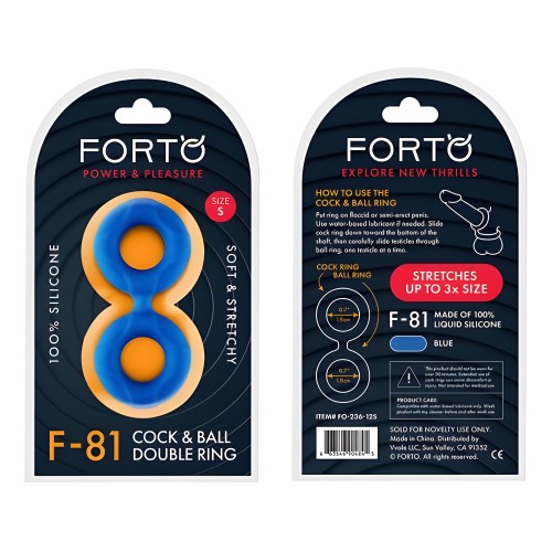 Forto F-81 Double Ring - Enhanced Pleasure