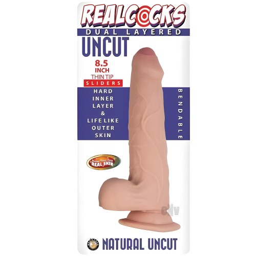 Realcocks Dual Layered Uncut Slider Dildo