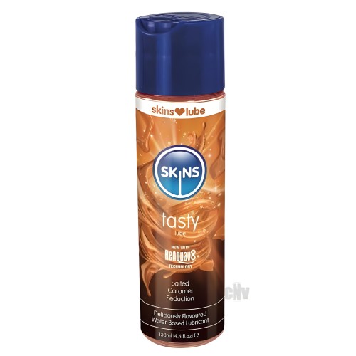 Lubricante a Base de Agua Skins Sabor Caramelo Salado para Placer Suave
