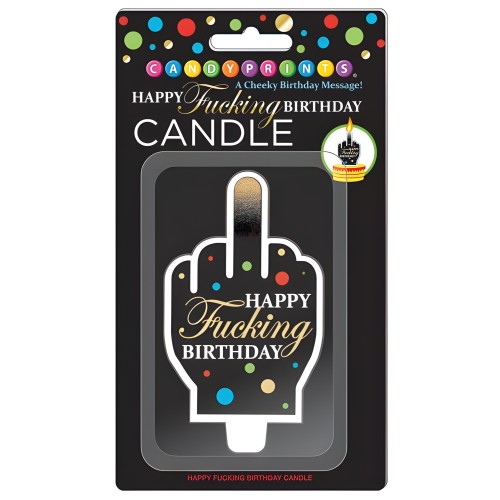Happy Fn Birthday Candle - Fun Gift