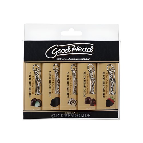 Goodhead Slick Head Glide Chocolate 5pk