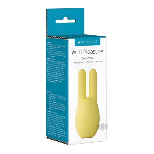 Orejas de Placer Salvaje Me You Us - Vibrador Amarillo
