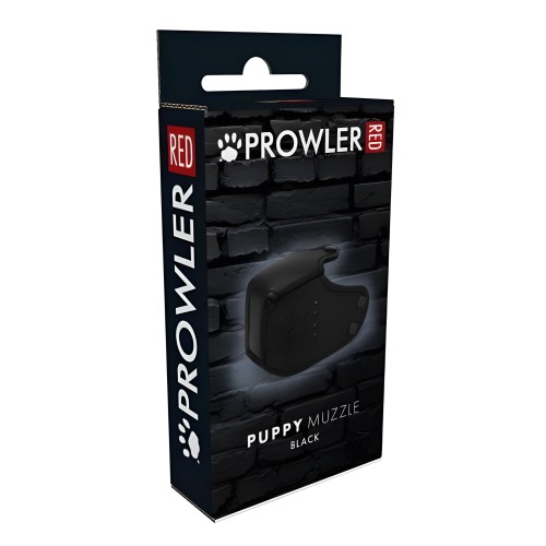 Prowler Red Puppy Muzzle - Black