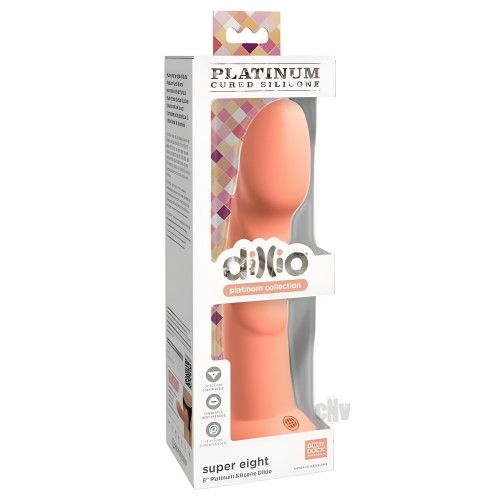Realistic Dildo - Dillio Platinum Super Eight