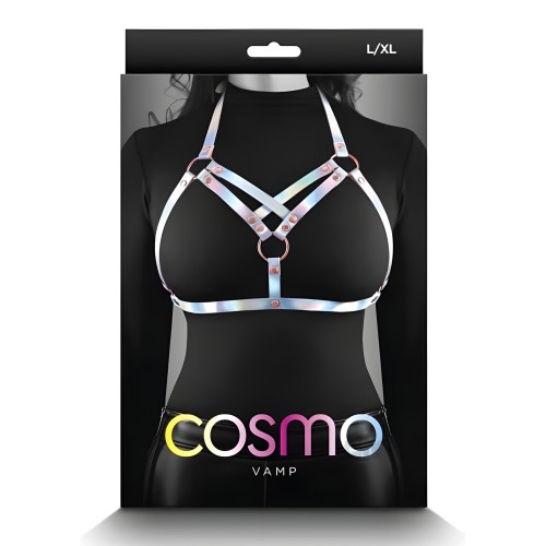 Cosmo Harness Vamp Lg/xl Rainbow - Stylish and Comfortable
