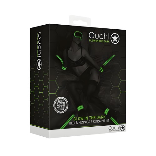 Ouch Bed Bindings Restraint Kit Gitd
