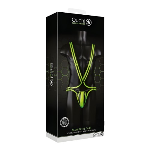 Ouch Full Body Harness - Glow in the Dark Fun