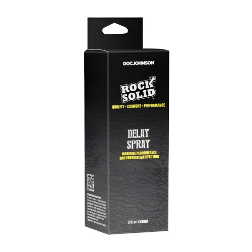 Rock Solid Spray Retraso 2oz