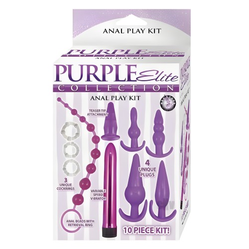 Kit de Juego Anal Purple Elite Coll