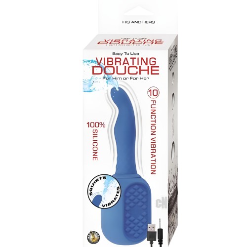 Vibrating Douche - Blue