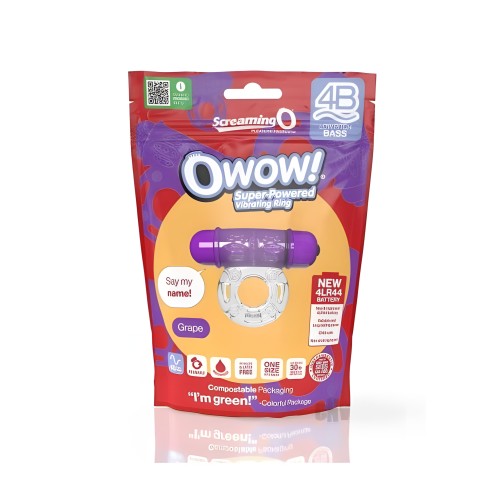 Screaming O 4b Owow Grape