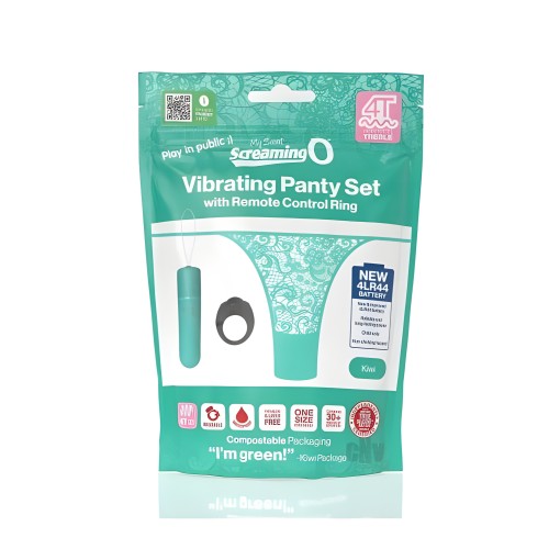 My Secret Screaming O 4T Panty Vibe Kiwi - Discreet Pleasure