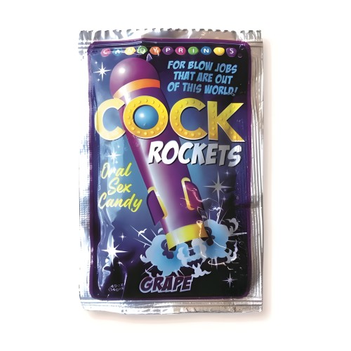 Dulces para Sexo Oral Cock Rockets - Sabores Divertidos para Momentos Íntimos