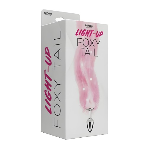 Foxy Tail Butt Plug Pink