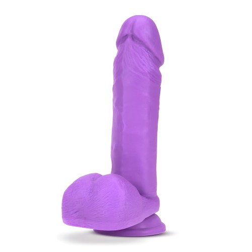 Neo Dual Density Dildo 8` Neon Purple