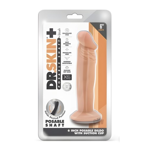 Dildo Posable Dr Skin Plus 6
