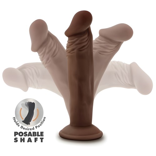 Dildo Posable Dr Skin Plus 6 Chocolate