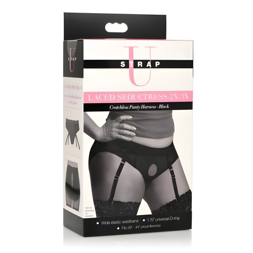 Strap U Lace Seductress 2X/3X - Stylish Harness