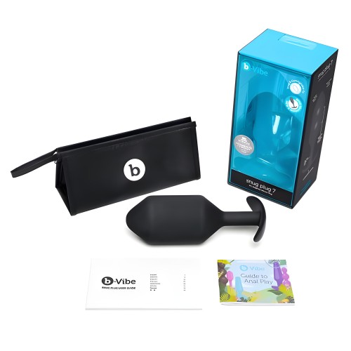 Snug Plug 7 - Weighted Silicone for Pleasure