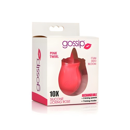 Gossip Tongue Tickler - Vibrador de Lengua Recargable de Silicona