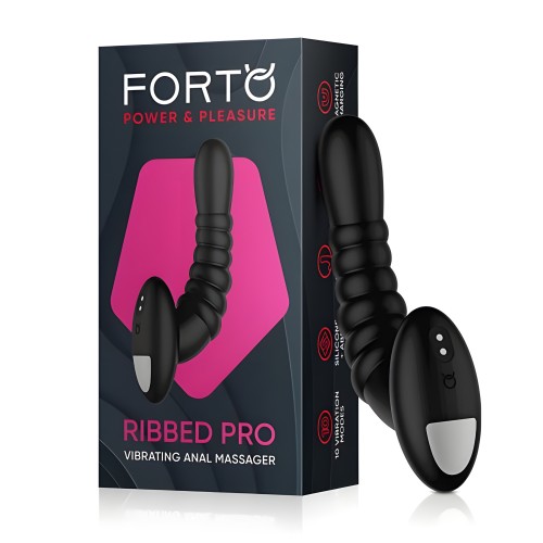 Forto Ribbed Pro Vibrating Massager