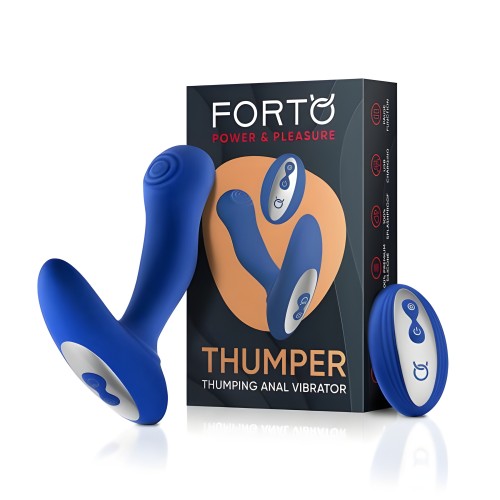 Forto Thumping Anal Vibrator - Azul