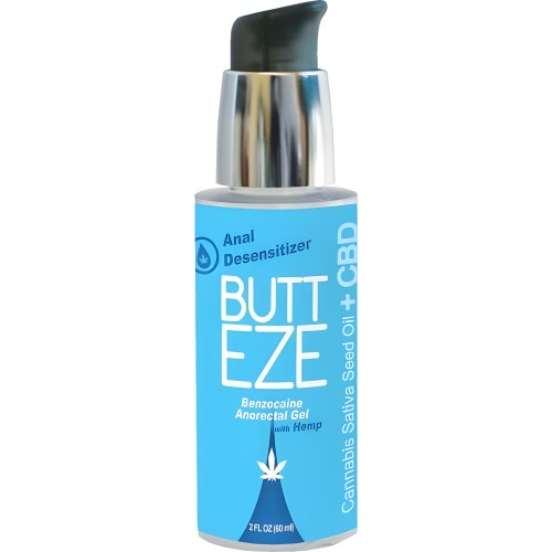 Butt Eze Anal Gel Desensitizer with Hemp Seed Oil